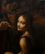 The Virgin of the Rocks - Oil Painting Reproduction On Canvas