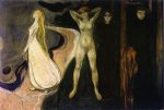 The Woman in Three Stages - Oil Painting Reproduction On Canvas