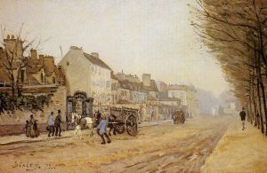 Boulevard Heloise, Argenteuil - Alfred Sisley Oil Painting
