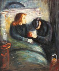 The Sick Child -Edvard Munch Oil Painting