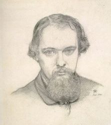 Self Portrait II - Dante Gabriel Rossetti Oil Painting