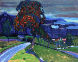 Autumn near Murnau - Wassily Kandinsky Oil Painting