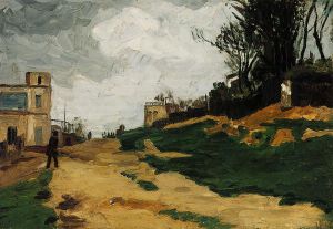 Landscape V - Paul Cezanne Oil Painting