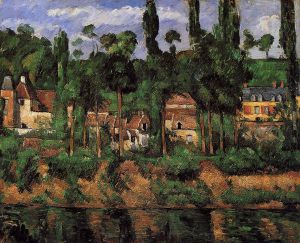 The Chateau de Madan - Paul Cezanne Oil Painting