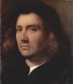 The San Diego Portrait of a Man - Giorgio Barbarelli da Castelfranco Oil Painting