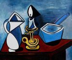 Enamel Saucepan - Pablo Picasso Oil Painting