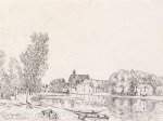 Moret-Sur-Loing VII - Oil Painting Reproduction On Canvas