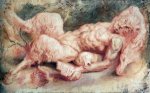 Pan Reclining - Peter Paul Rubens Oil Painting
