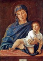 Madonna and Child II - Giovanni Bellini Oil Painting