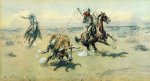 The Bolter 2 - Charles Marion Russell Oil Painting