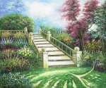 Stairway to Paradise II - Oil Painting Reproduction On Canvas