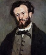 Anthony Valabregue II - Paul Cezanne Oil Painting