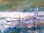The Fence - John Singer Sargent Oil Painting