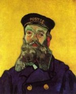 Portrait of the Postman Joseph Roulin II - Vincent Van Gogh Oil Painting