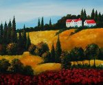 Private Villa II - Oil Painting Reproduction On Canvas