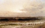 Distant Beacon - Alfred Thompson Bricher Oil Painting