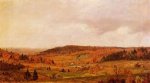 Autumn Shower - Frederic Edwin Church Oil Painting