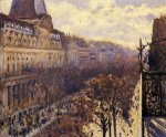 Boulevard des Italiens - Gustave Caillebotte Oil Painting