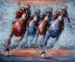 The Derby - Oil Painting Reproduction On Canvas