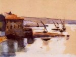Seascape - Paul Cezanne Oil Painting