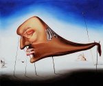 Sleep - Salvador Dali Oil Painting