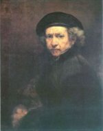 Self Portrait 7 - Rembrandt van Rijn Oil Painting