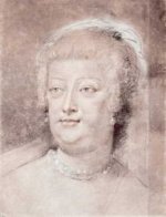 Portrait of Marie de Medici - Oil Painting Reproduction On Canvas