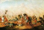 The Death of paulus Aemilius at the Battle of Cannae - John Trumbull Oil Painting