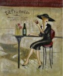 La Femme Elegante (La Prunelle) - Oil Painting Reproduction On Canvas