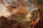 A Wild Scene - Thomas Cole Oil Painting