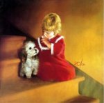 Christmas Secret - Donald Zolan Oil Painting