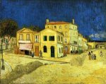 The Street, the Yellow House - Vincent Van Gogh Oil Painting
