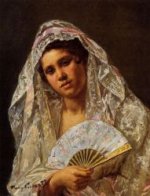 A Seville Belle - Oil Painting Reproduction On Canvas