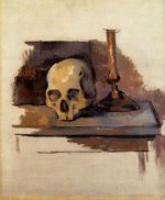 Skull - Paul Cezanne Oil Painting