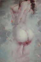 Nude figure--oil painting reproduction