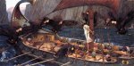 Ulysses and the Sirens - John William Waterhouse Oil Painting