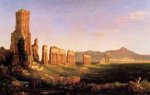 Aqueduct near Rome - Thomas Cole Oil Painting