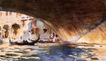 Under the Rialto Bridge - John Singer Sargent Oil Painting