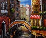 Venice Painted in Reflections - Oil Painting Reproduction On Canvas