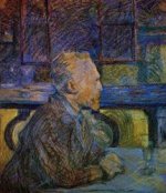 Vincent van Gogh - Henri De Toulouse-Lautrec Oil Painting