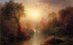 Autumn - Frederic Edwin Church Oil Painting