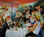 Luncheon of the Boating Party V - Pierre Auguste Renoir Oil Painting