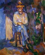 The Gardener - Paul Cezanne Oil Painting