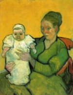 Mother Roulin with Her Baby - Vincent Van Gogh Oil Painting