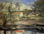 In the Valley of the Oise - Paul Cezanne Oil Painting