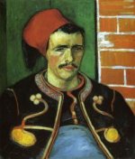 The Zouave - Vincent Van Gogh Oil Painting