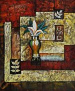 Interior Angles (Calla Lilies) - Oil Painting Reproduction On Canvas