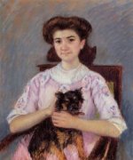Portrait of Marie-Louise Durand-Ruel - Oil Painting Reproduction On Canvas