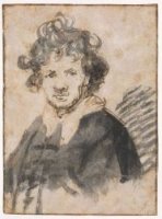 Self Portrait 21 - Rembrandt van Rijn Oil Painting