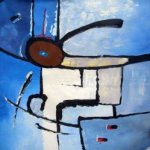 Modern Abstract 9 - Oil Painting Reproduction On Canvas